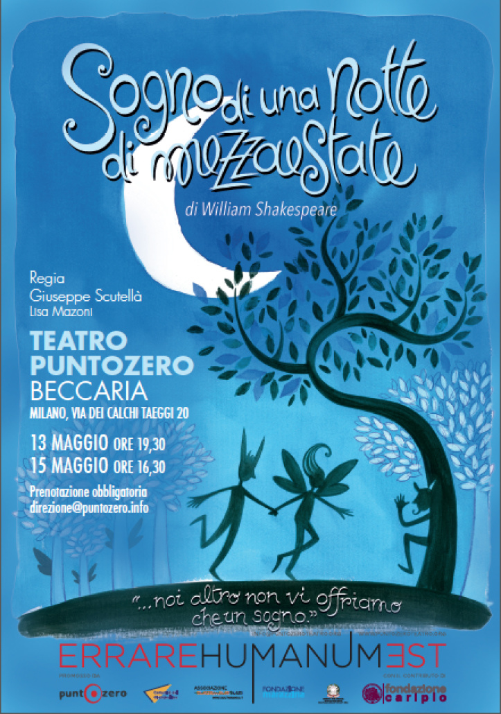 Sogno di una notte di mezza estate Puntozero Teatro